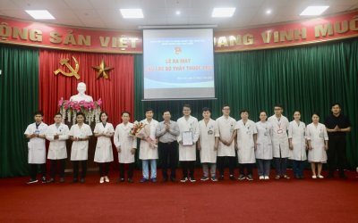 Lễ ra mắt CLB thấy thuốc trẻ bệnh viện Ung bướu tỉnh Thanh Hóa