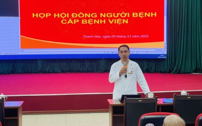 Họp Hội đồng người bệnh cấp bệnh viện Tháng 12 năm 2025