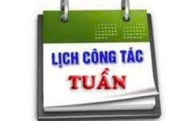 Lịch trực và lịch công tác tuần từ 16.3-23.3.2026