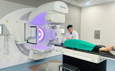 Bệnh viện Ung bướu Thanh Hóa làm chủ kỹ thuật xạ trị điều biến thể tích