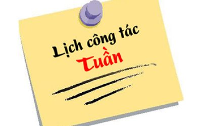 Lịch công tác tuần và lịch trực toàn bệnh viện từ ngày 24/8/2026 đến ngày 28/8/2026