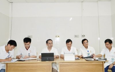 Bệnh viện Ung bướu tỉnh Thanh Hoá tổ chức sát hạch quy trình chuyên môn và giao tiếp ứng xử theo mô hình AIDET đối với điều dưỡng năm 2026