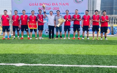 BẾ MẠC GIẢI BÓNG ĐÁ NAM BVUB CUP – 2025