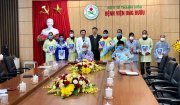 Bảo hiểm xã hội tỉnh Thanh Hoá trao quà cho các bệnh nhân có hoàn cảnh khó khăn đang điều trị tại bệnh viện Ung bướu Tinh Thanh Hoá