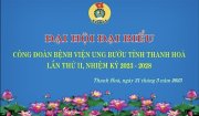 Đại hội Công đoàn Bệnh viện Ung bướu tỉnh Thanh Hóa lần thứ II,  nhiệm kỳ 2023 - 2028