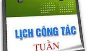 Lịch trực và công tác bệnh viện từ 01.5 đến 08.5.2023