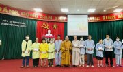 Buổi giảng pháp và trao quà cho bệnh nhân khó khăn tại bệnh viện Ung bướu tỉnh Thanh Hóa 