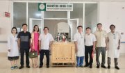Lễ trao tặng Máy phân tích huyết học tại Bệnh viện Ung bướu tỉnh Thanh Hóa