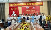 Bệnh viện Hữu nghị Việt Đức khảo sát, đào tạo, chuyển giao kỹ thuật tại Bệnh viện Ung bướu tỉnh Thanh Hoá