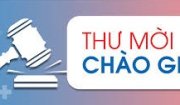 Thư mời chào giá gói thầu sửa chữa, bảo dưỡng, thay thế trang thiết bị, vật tư y tế