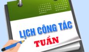 Lịch công tác tuần và lịch trực toàn bệnh viện từ 08/04 đến 12/04/2024