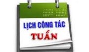 lịch công tác tuần  và lịch trực toàn bệnh viện từ 06.5 đến 10.5
