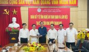 Bệnh viện Ung bướu tỉnh Thanh Hoá đón tiếp đoàn công tác Sở Y tế tỉnh Nghệ An đến tham quan, chia sẻ kinh nghiệm phát triển y tế chuyên sâu