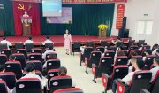 Tập huấn chuẩn giao tiếp theo mô hình AIDET tại bệnh viện Ung bướu tỉnh Thanh Hóa lần 2