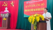 Bệnh viện Ung bướu tỉnh Thanh Hóa quyên góp ủng hộ đồng bào bị thiệt hại do bão số 3