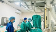 Bệnh viện Ung bướu tỉnh Thanh Hóa cấp cứu thành công ca vỡ u gan nguy kịch bằng kỹ thuật nút mạch cấp cứu