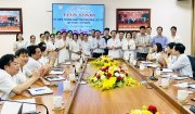 Bệnh viện Ung bướu tỉnh Thanh Hóa tổ chức các hoạt động tri ân nhân kỷ niệm 78 năm Ngày Thương binh - Liệt sĩ (27/7/1947 – 27/7/2025)