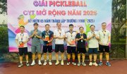 Đội tuyển Pickleball Bệnh viện Ung bướu tỉnh Thanh Hóa xuất sắc giành giải cao tại giải đấu kỷ niệm 65 năm thành lập trường cao đẳng Y tế Thanh Hóa.