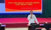 Họp Hội đồng người bệnh cấp bệnh viện Tháng 12 năm 2025