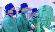 Nút mạch chọn lọc điều trị u máu gan dưới hướng dẫn chụp mạch số hóa xóa nền (DSA) tại Bệnh viện Ung bướu tỉnh Thanh Hóa