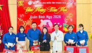 Chương trình gặp mặt và tặng quà cho đoàn viên thanh niên có hoàn cảnh khó khăn dịp Tết Bính Ngọ 2026