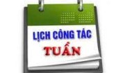 lịch công tác tuần và lịch trực toàn bệnh viện từ 09.3.2026 đến ngày 26.3.2026