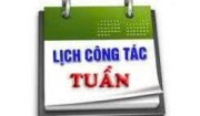 lịch công tác tuần  và lịch trực toàn bệnh viện từ 27.4.2026 đến ngày 11.5.2026
